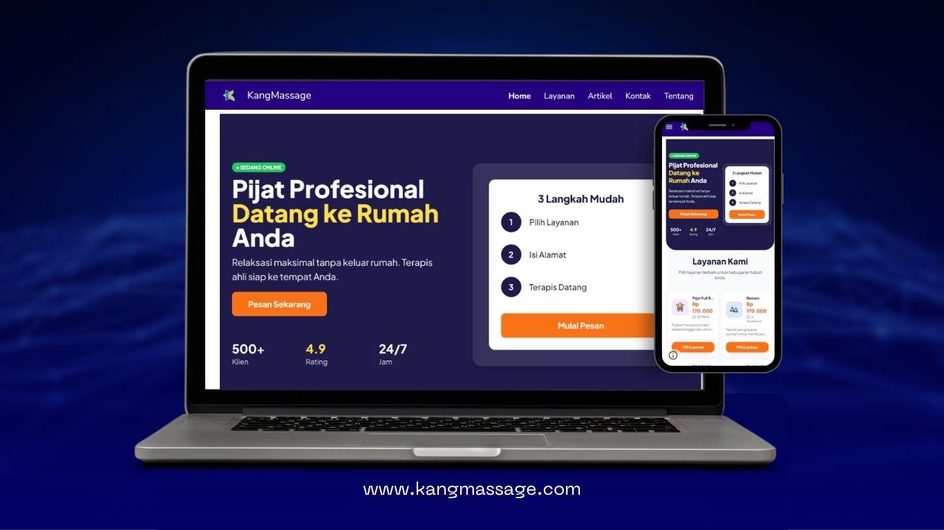 KangMassage — Layanan Pijat Tradisional Panggilan - 1